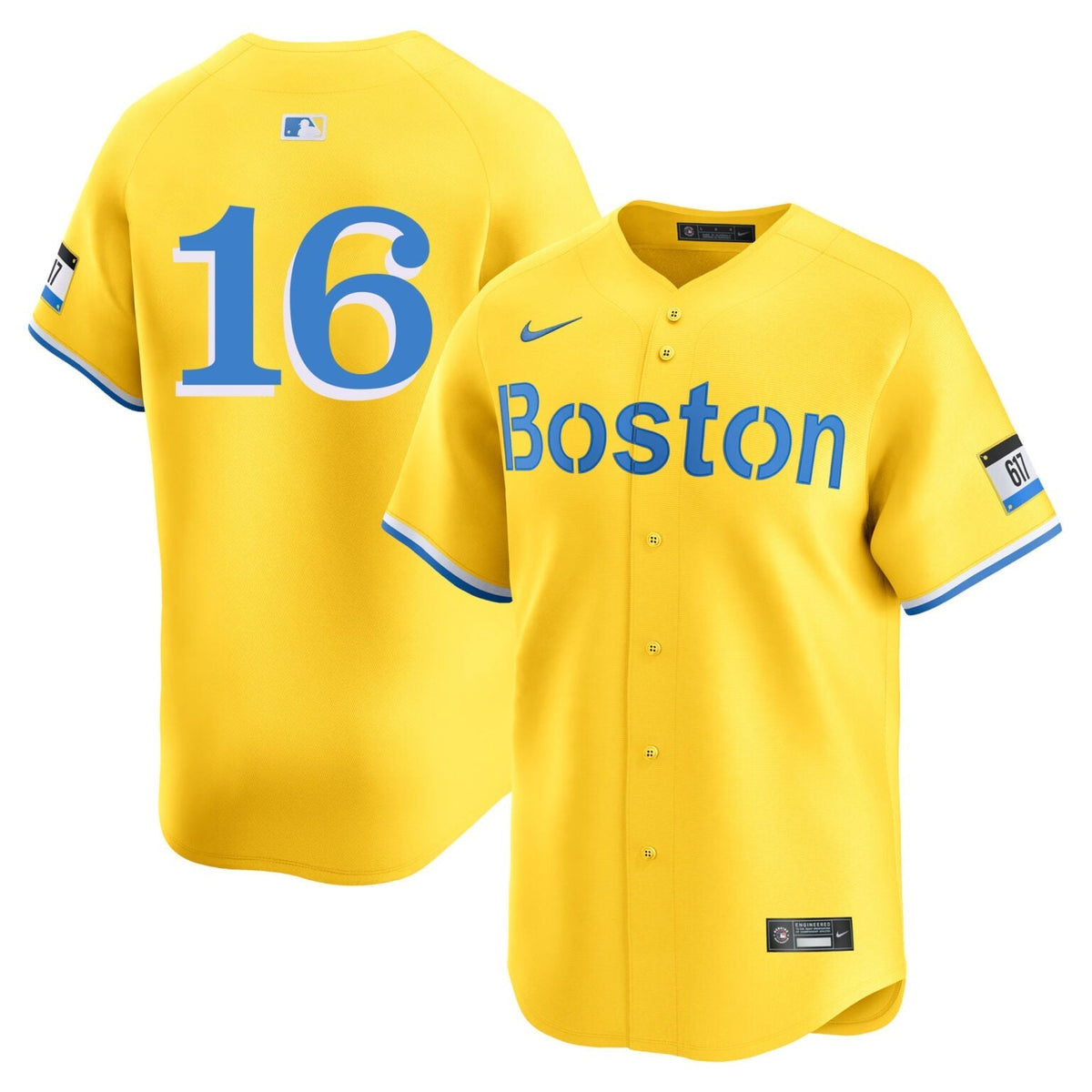Jarren Duran Boston Red Sox City Connect Limited Jersey  Gold