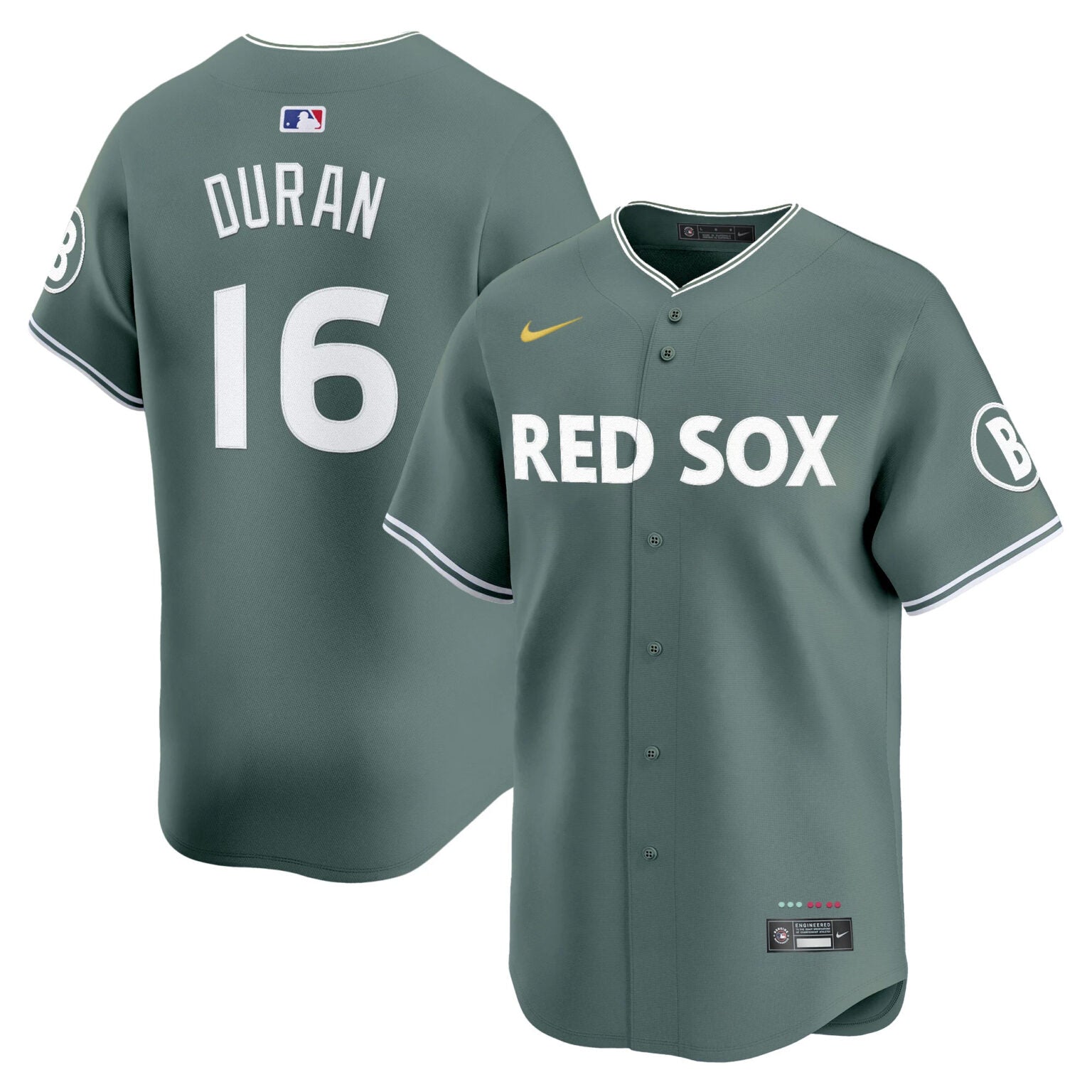 Jarren Duran Boston Red Sox City Connect Theme Jersey  Green