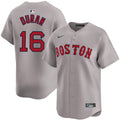 Jarren Duran Boston Red Sox Road Limited Jersey   Gray
