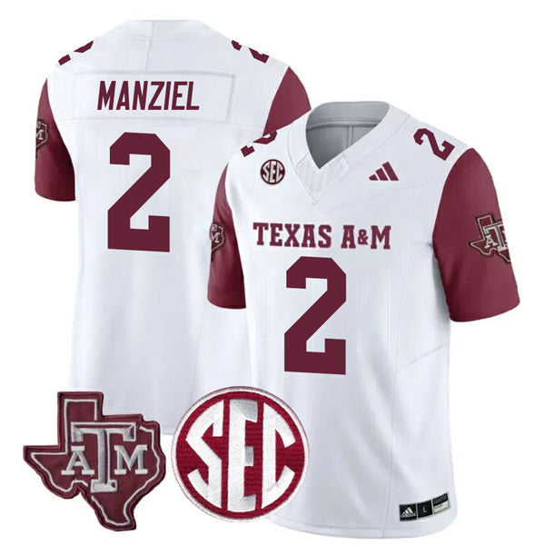 Johnny Manziel Texas A&M Aggies Football Alternate Jersey  White