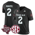 Johnny Manziel Texas A&M Aggies Football Alternate Jersey  Black