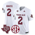 Johnny Manziel Texas A&M Aggies Football Away Jersey  White