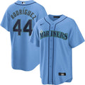 Julio Rodriguez Seattle Mariners Alternate Jersey  Light Blue