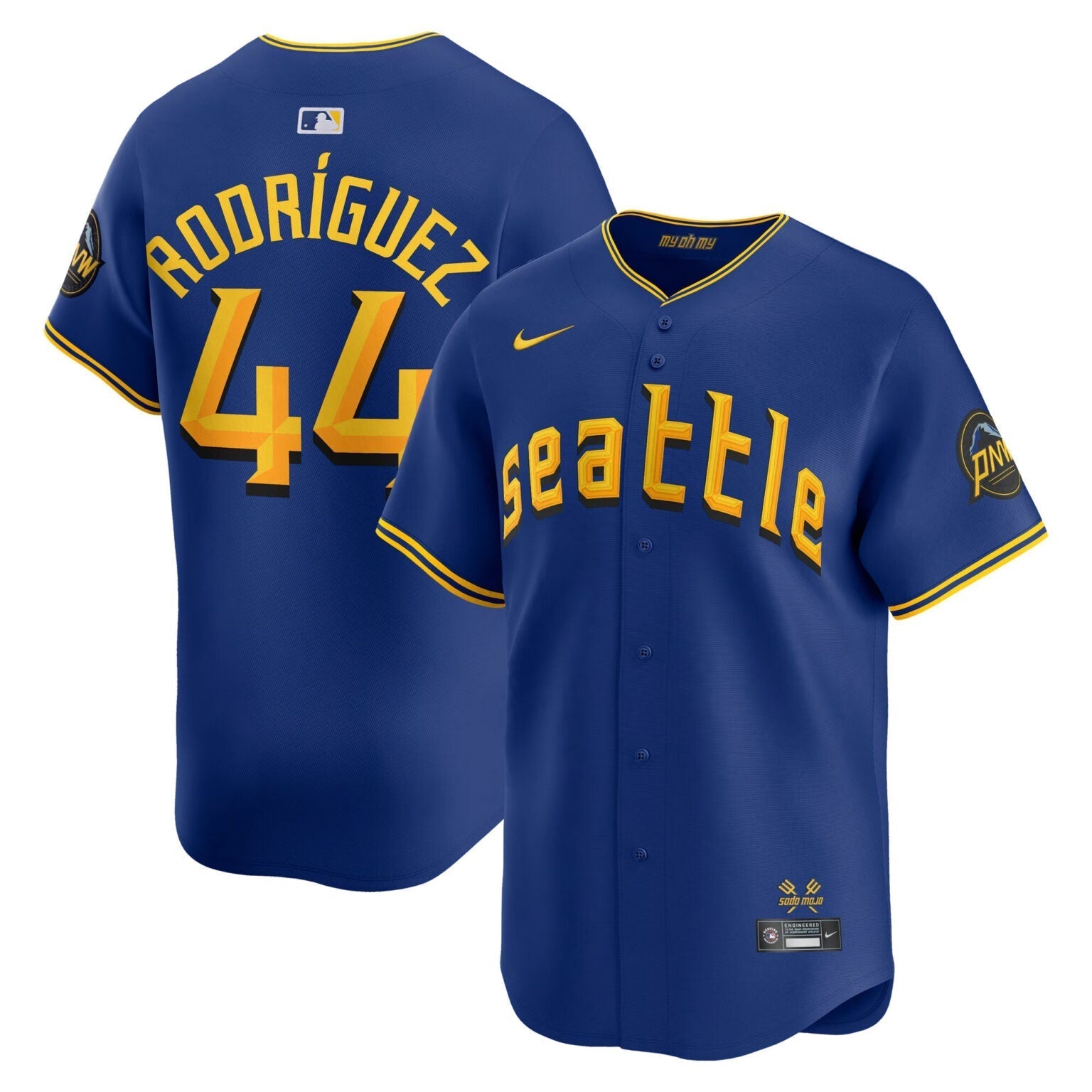 Julio Rodriguez Seattle Mariners City Connect Limited Jersey  Royal Blue
