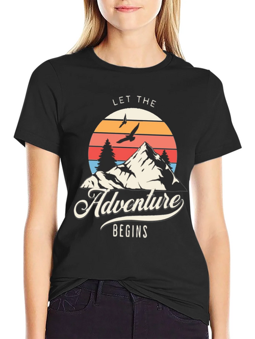 Adventure Begins Graphic Tee