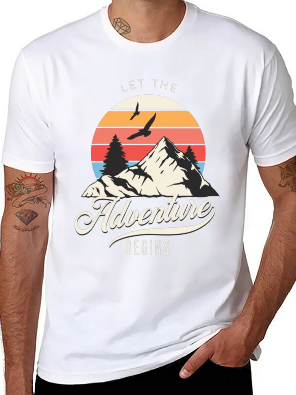 Adventure Begins Graphic Tee