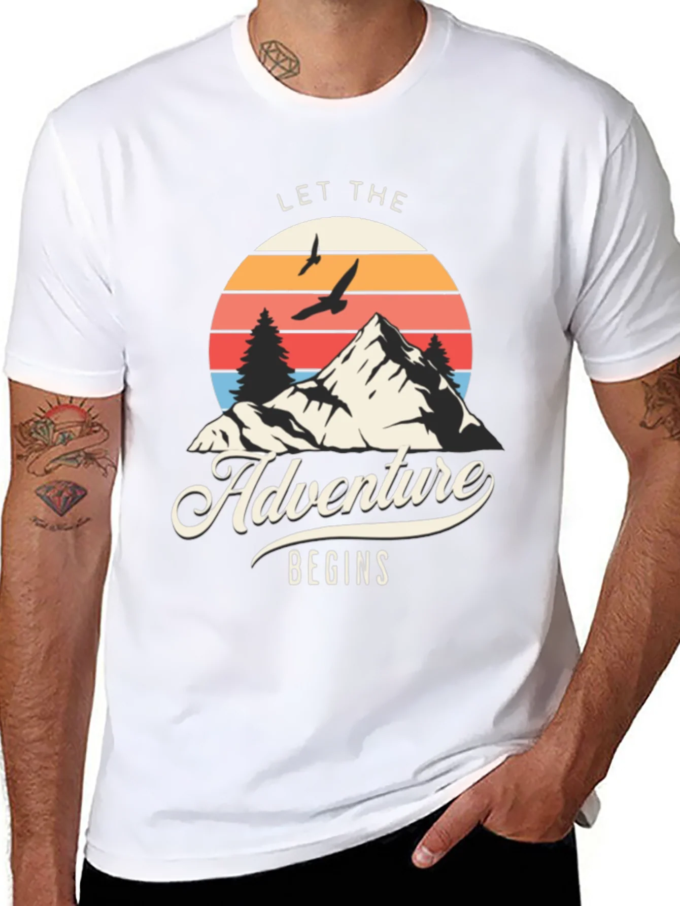 Adventure Begins Graphic Tee