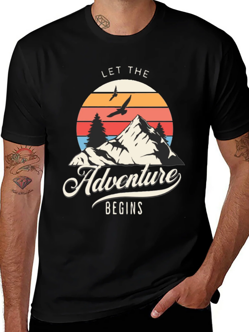 Adventure Begins Graphic Tee