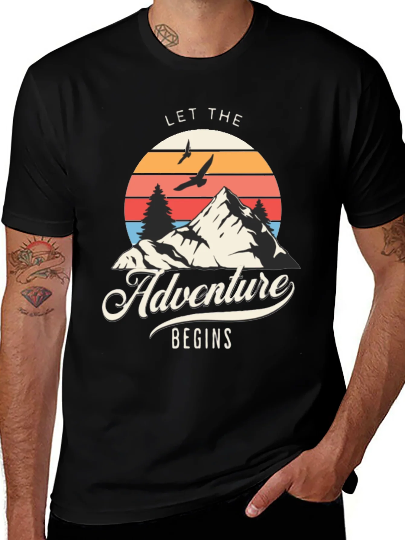 Adventure Begins Graphic Tee
