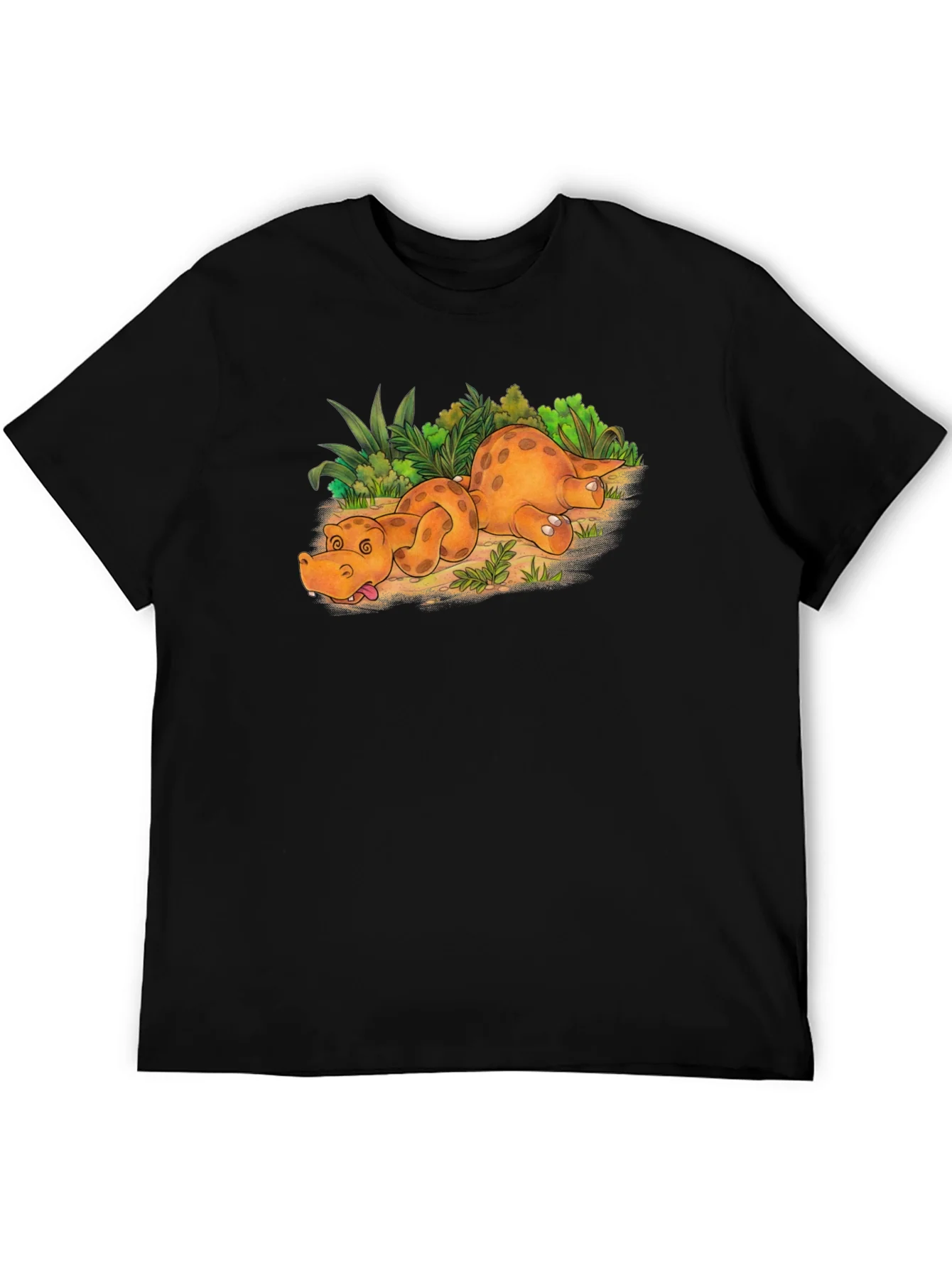 Cartoon Dino Nap T-Shirt