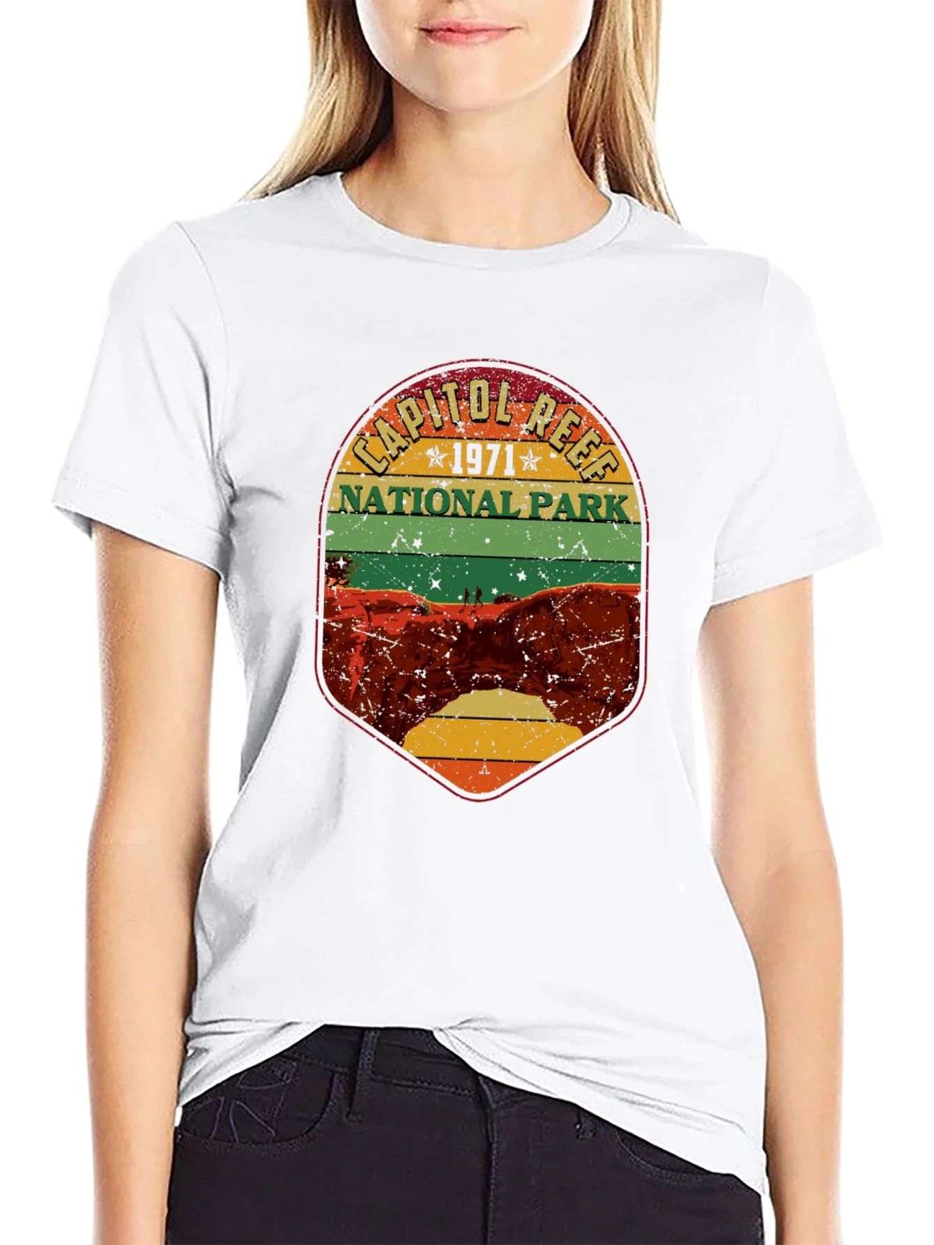 Capitol Reef National Park Vintage T-Shirt