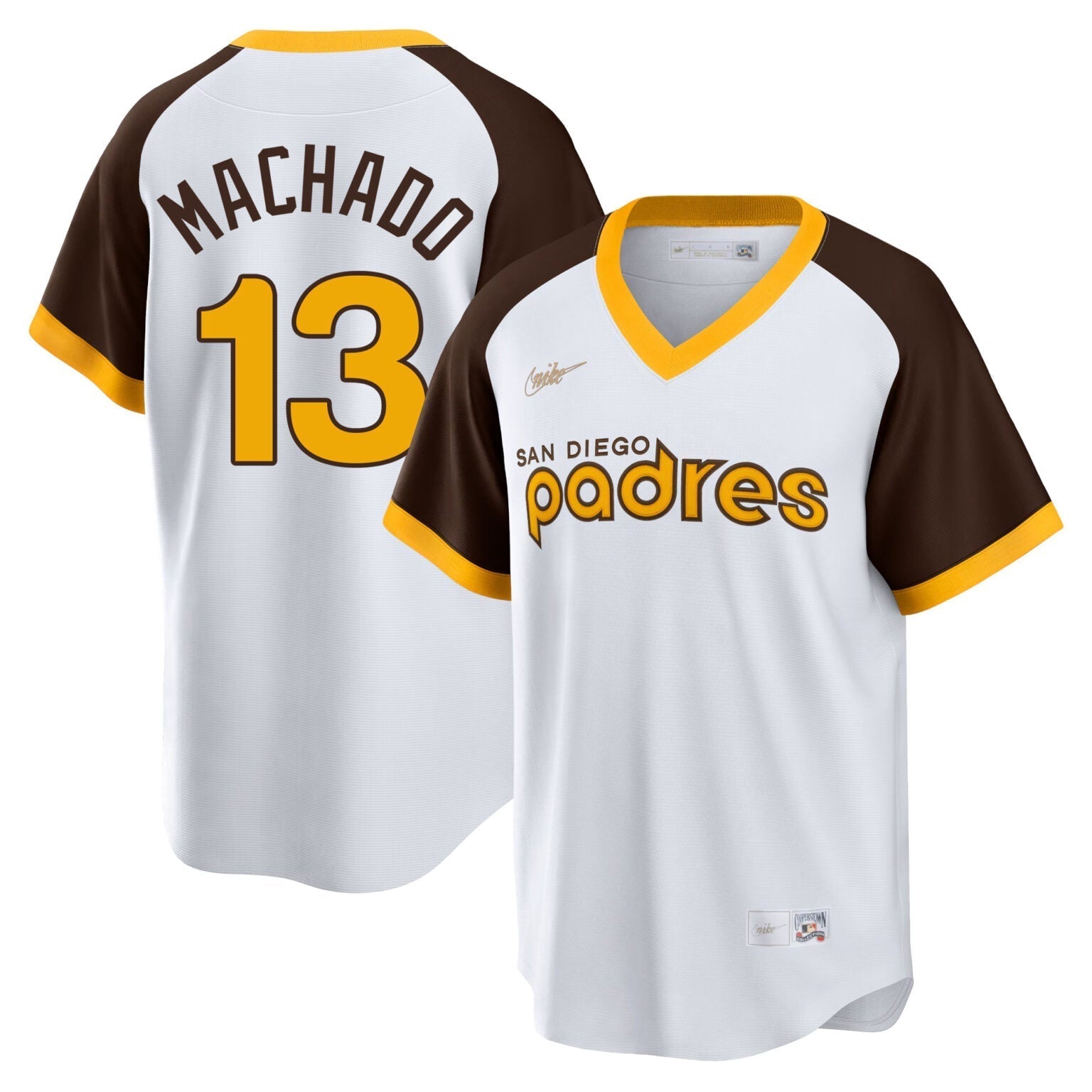 Manny Machado San Diego Padres Cooperstown Limited Jersey  White