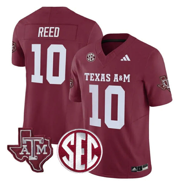 Marcel Reed Texas A&M Aggies Football Home Jersey  Maroon