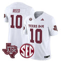 Marcel Reed Texas A&M Aggies Football Away Jersey  White