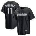 Jos Ramrez Cleveland Guardians Jersey - Black