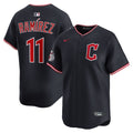 Jos Ramrez Cleveland Guardians Alternate Jersey - Navy