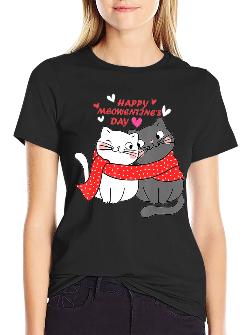 Happy Meowentines Day Graphic Tee