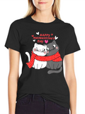 Happy Meowentines Day Graphic Tee