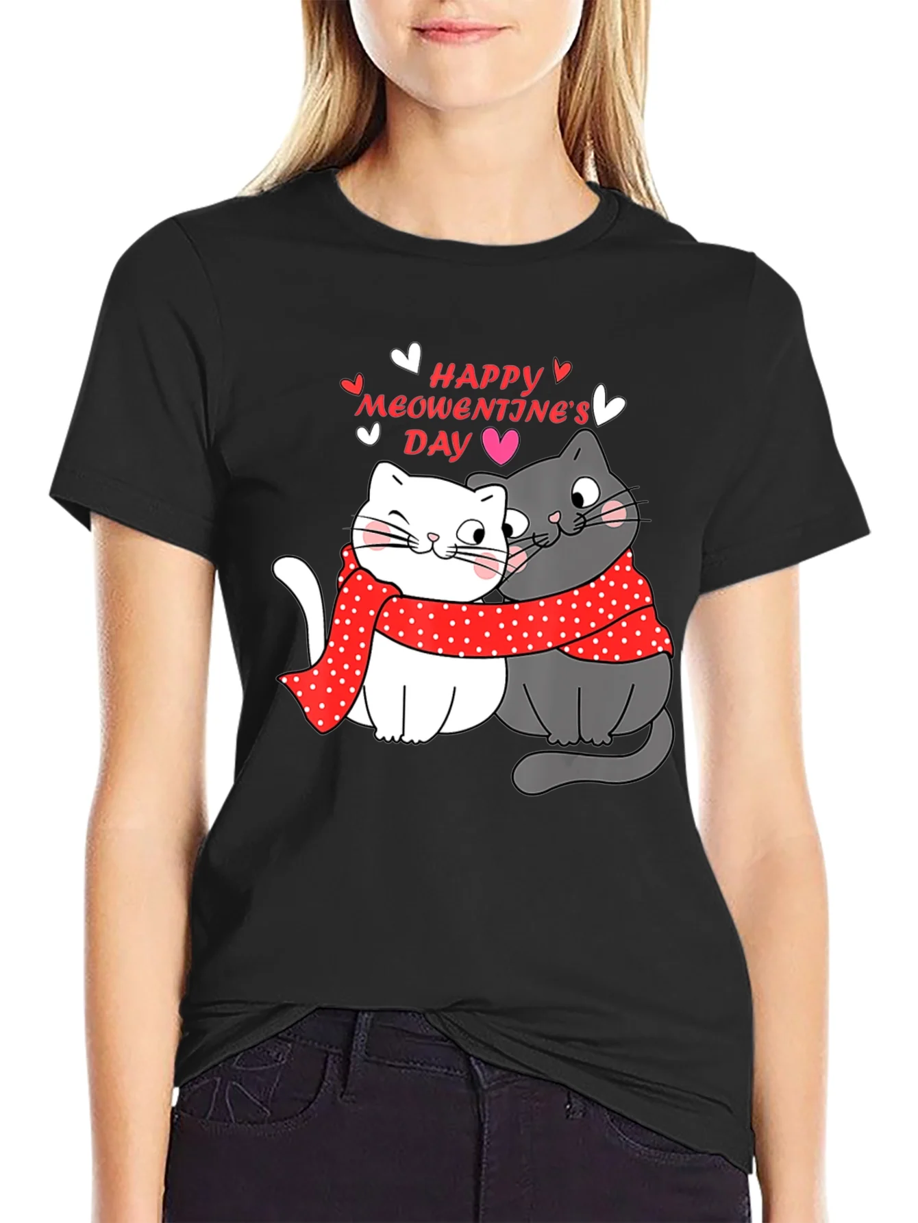Happy Meowentines Day Graphic Tee