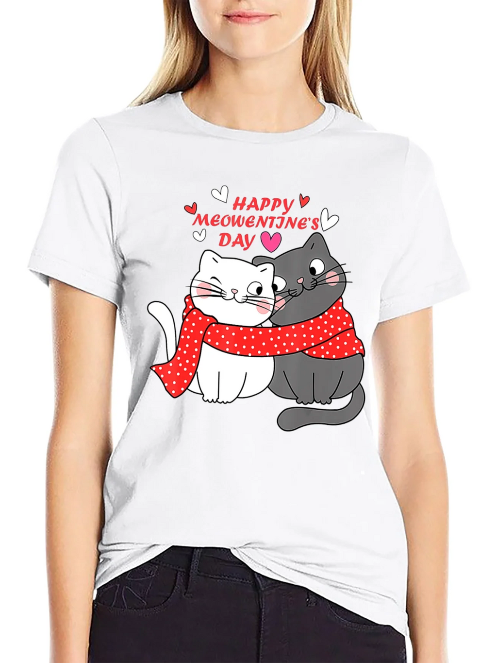 Happy Meowentines Day Graphic Tee