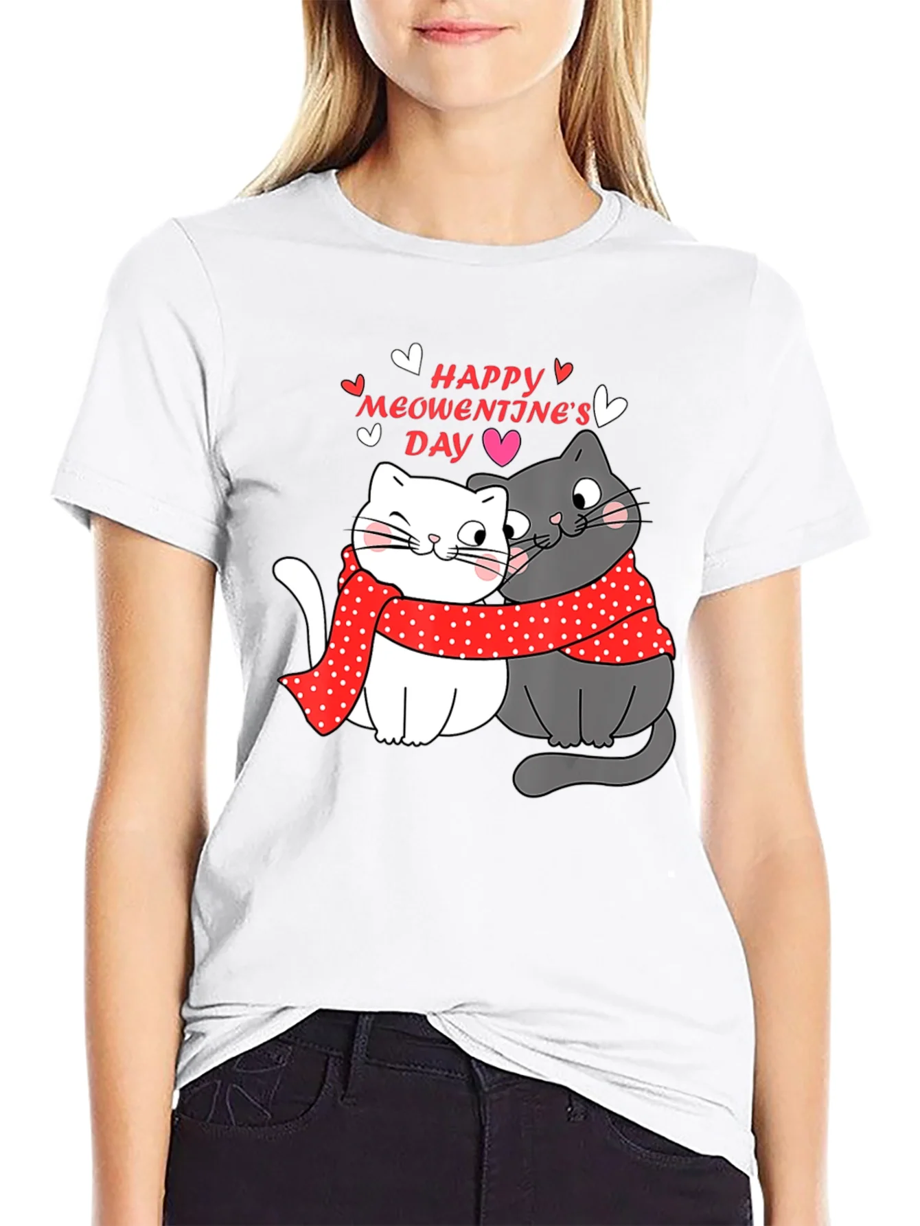Happy Meowentines Day Graphic Tee