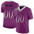Custom MN.Vikings Stitched American Football Jerseys Personalize Birthday Gifts Purple Jersey