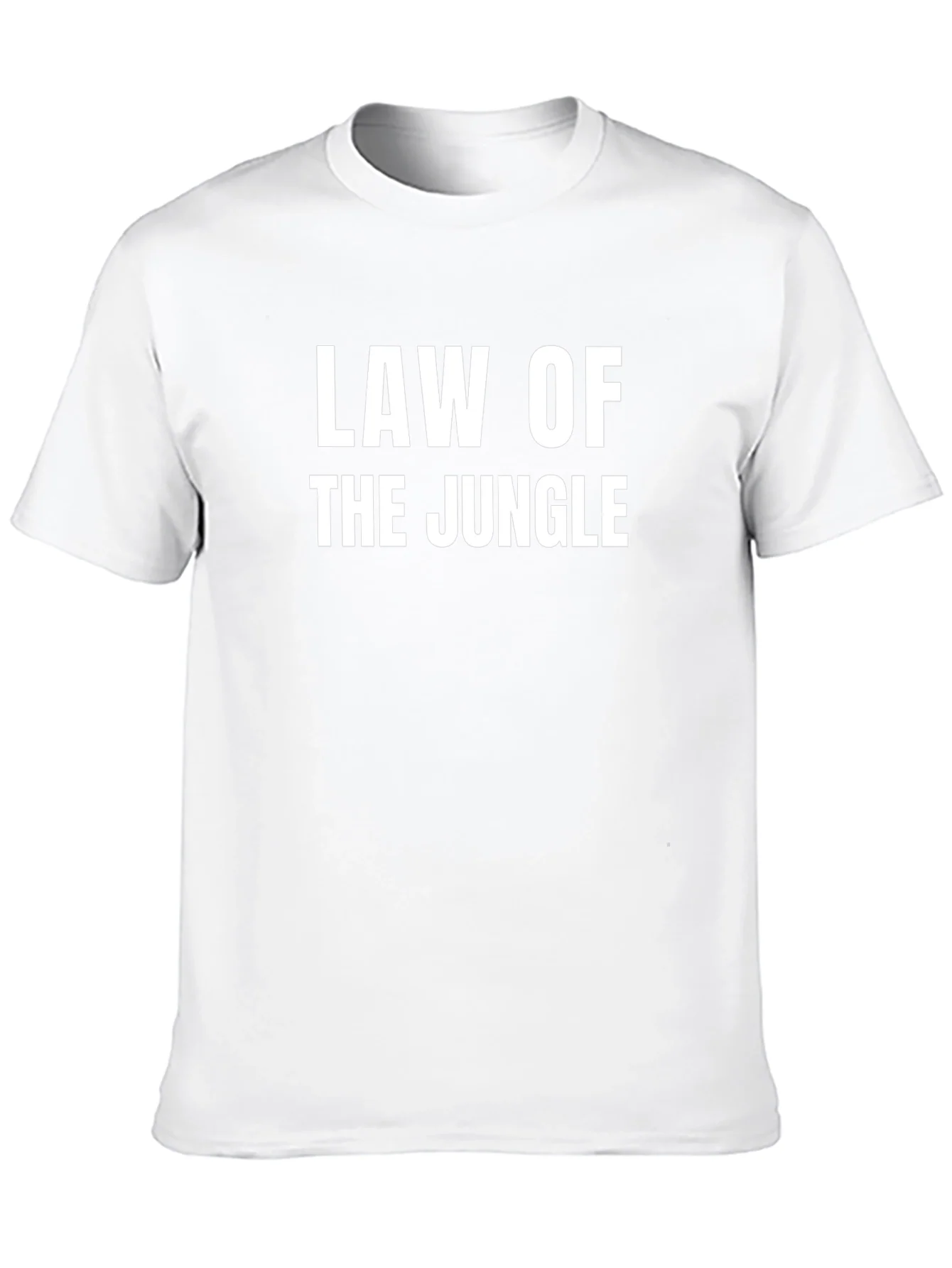 Law of the Jungle T-Shirt - Black Graphic Tee