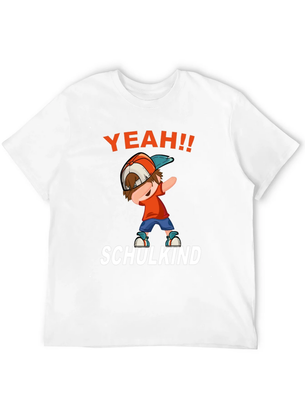 Yeah! Schulkinder T-Shirt - Fun School Tee