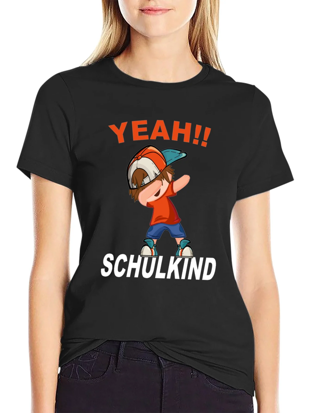 Yeah! Schulkinder T-Shirt - Fun School Tee