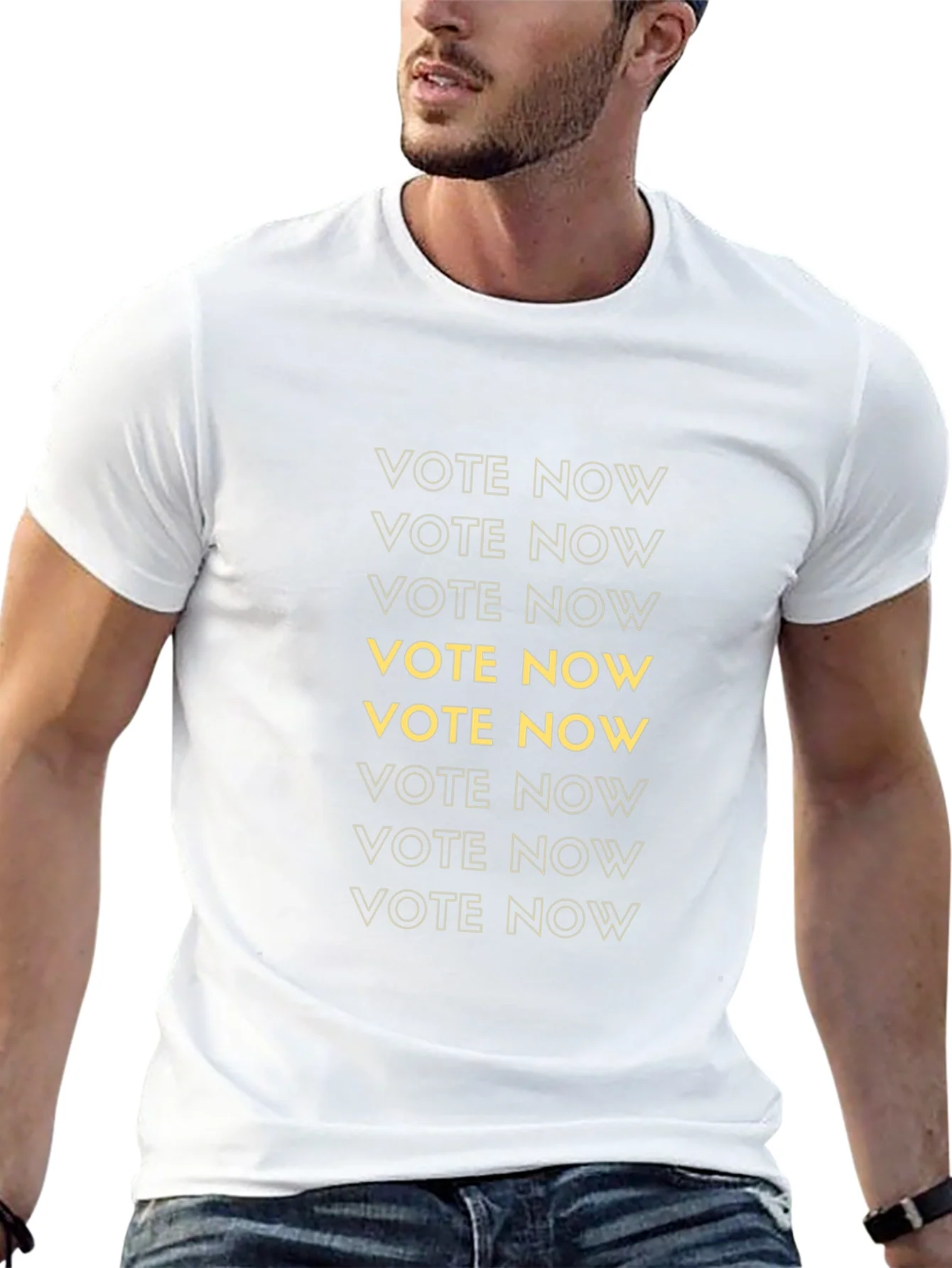 Vote Now T-Shirt - Bold Election Reminder Tee