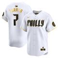 Trea Turner Philadelphia Phillies City Connect Philly Limited Jersey - White Gold