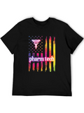 Pharm Tech American Flag T-Shirt