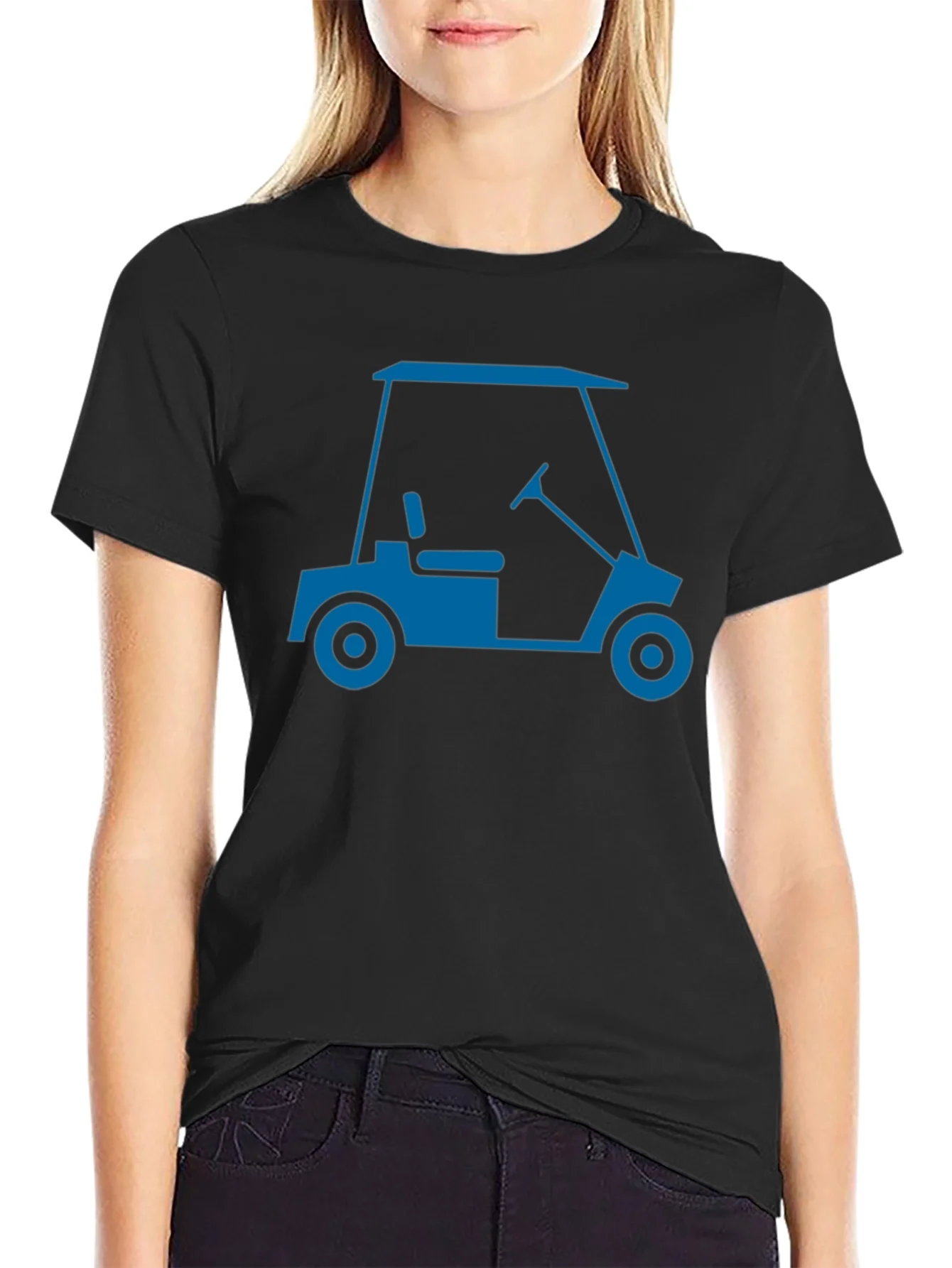 Golf Cart Graphic Tee - Cool & Casual