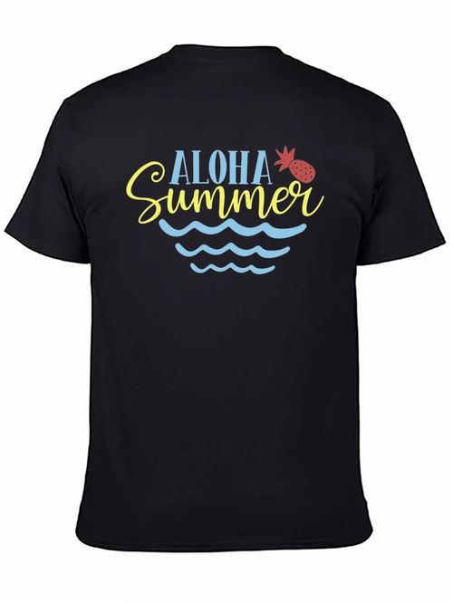 Aloha Summer Graphic T-Shirt