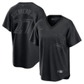 Vladimir Guerrero Jr Toronto Blue Jays Pitch Black Jersey  Black