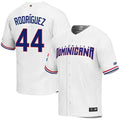 Julio Rodrguez Dominican Baseball Seattle Mariners World Baseball Classic Jersey  White