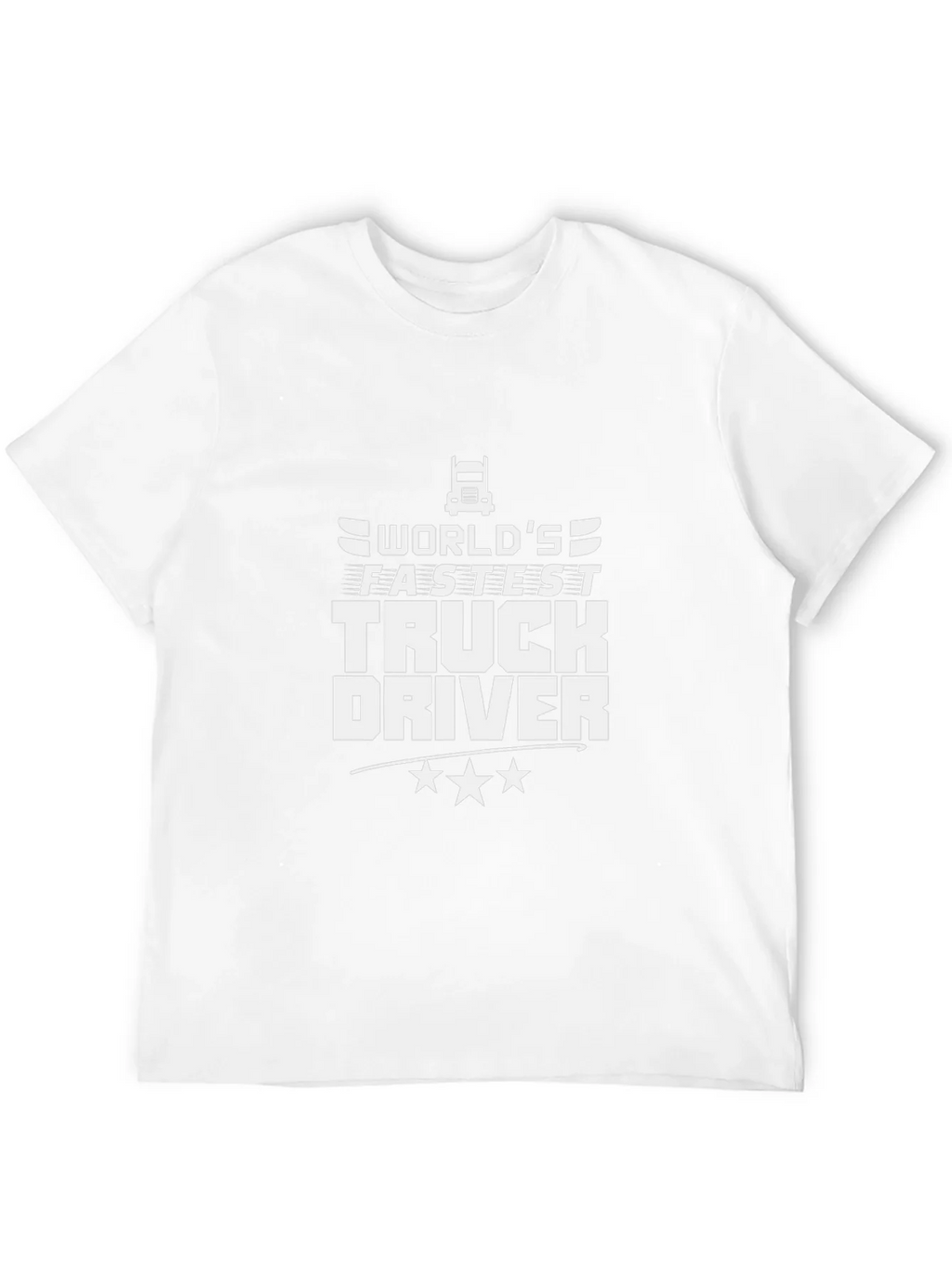 Worlds Fastest Truck Driver Graphic Tee